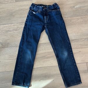 Lands' End Dark Blue kids Straight Jeans